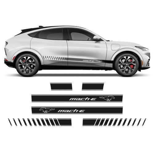Mach graphic side stripes - e,